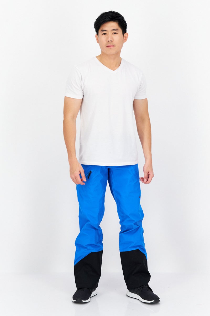 Adidas Men Sportswear Fit Outdoor Track Pants, Blue - Image 4