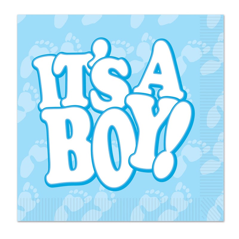 Its A Boy Beverage Napkins