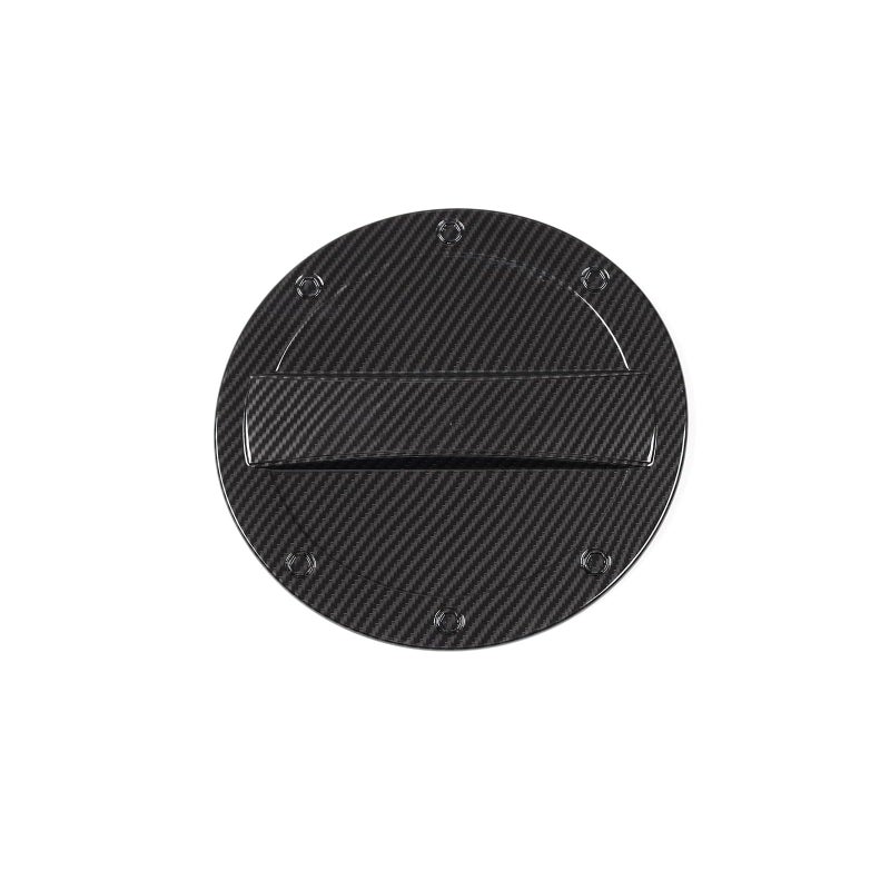 PDKLIN for Camaro Carbon Fiber Gas Cap Fuel Filler Door Tank Cover Trim for Chevy Camaro 20172023 Carbon Fiber Exterior Accessories