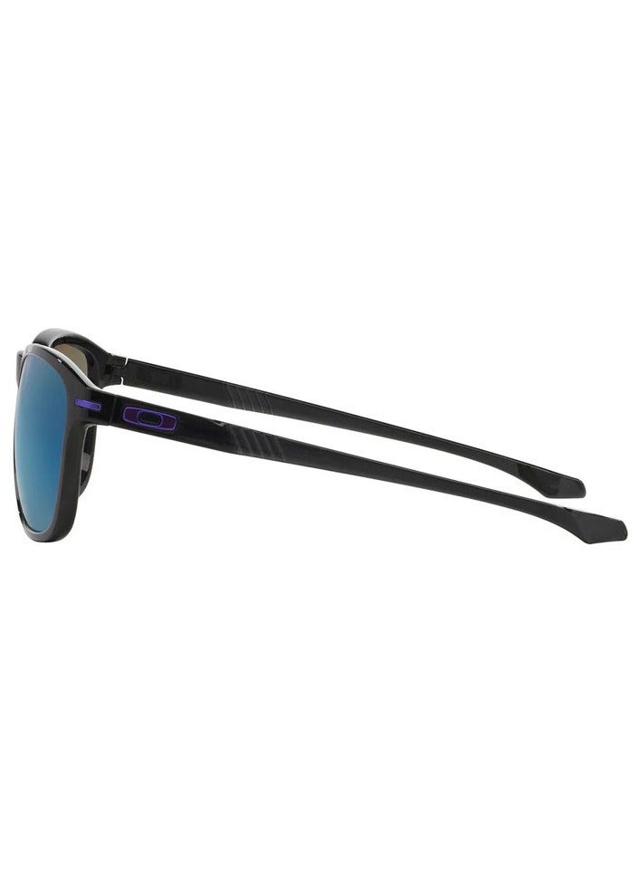 أوكلي نظارة شمسية مربعة كاملة الحواف للرجال - OO9223-13 - مقاس العدسة: 55 ملم - أسود - Image 3