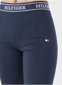 TOMMY HILFIGER Monotype Tape Fitted Shorts  - Image 3