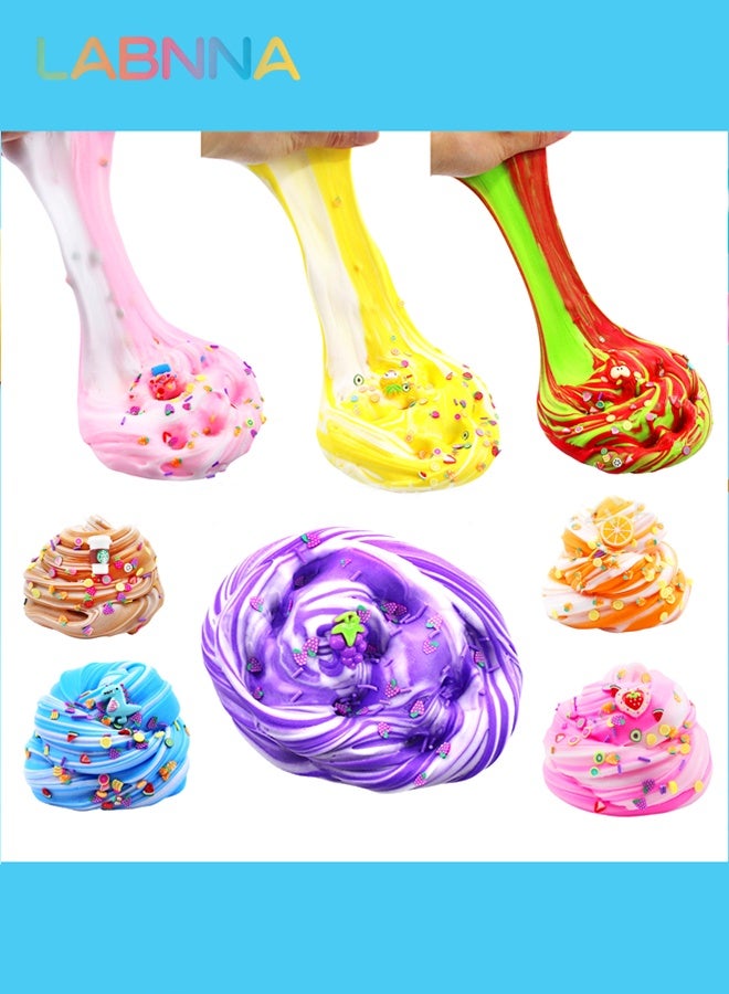 LABNNA 20 Pack Two-Toned Butter Slime Kit for Girls,Super Soft and Non-Sticky Toy,DIY Educational Slime Toys for Kids,Party Favor Birthday Gift for Kids Girls & Boys - Image 4