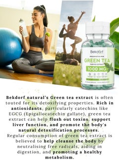 Bekdorf Green tea 1000 mg(Preservative Free)60 Capsules  - Image 3