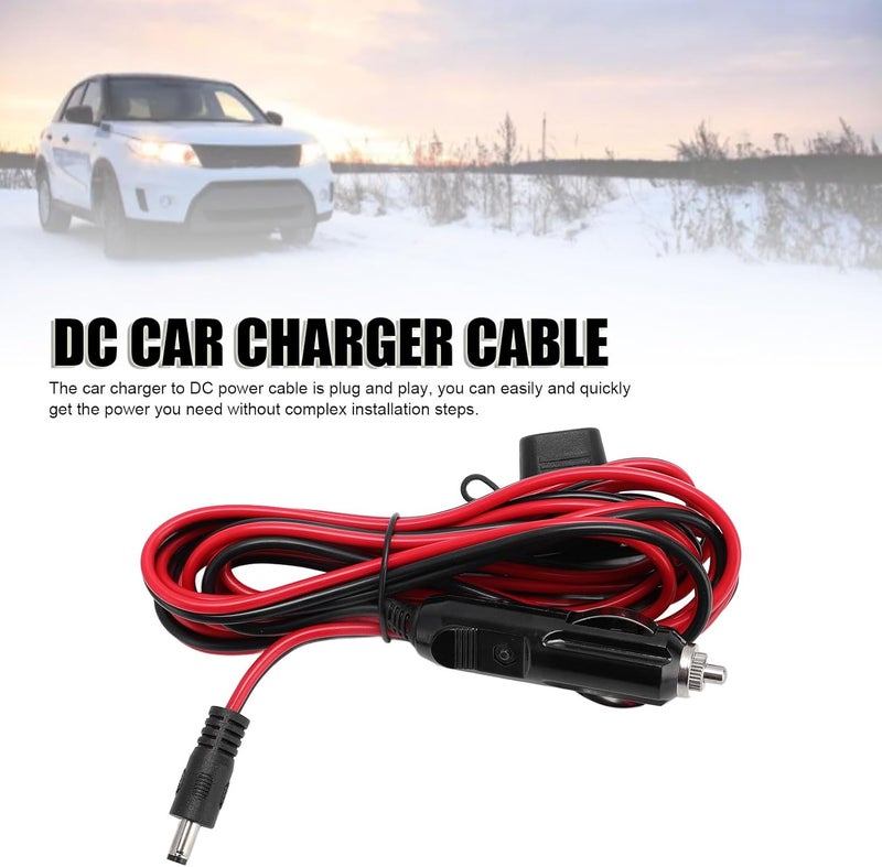 Mini Dish Car Power Cable Long 9.8ft Cigar Lighter DC Rapid Charger for Car Truck Boat Premium Materials - Image 4