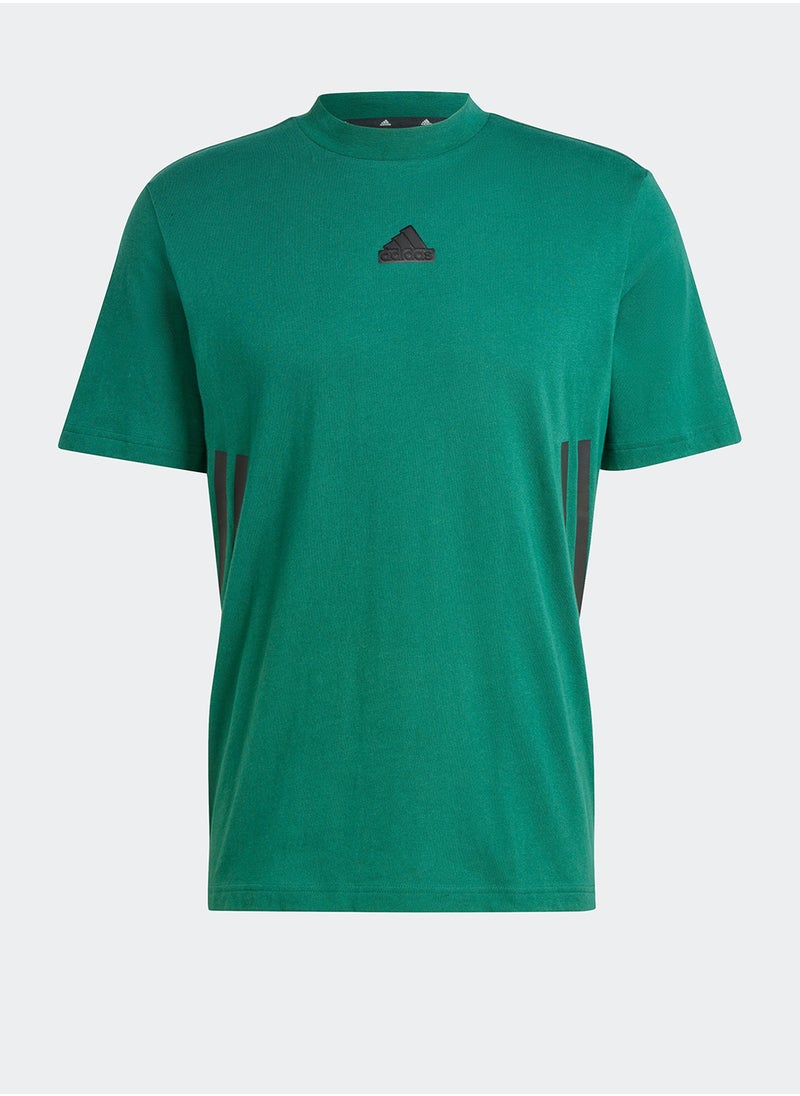 Adidas - Future Icon 3 Stripe T-Shirt - Image 1