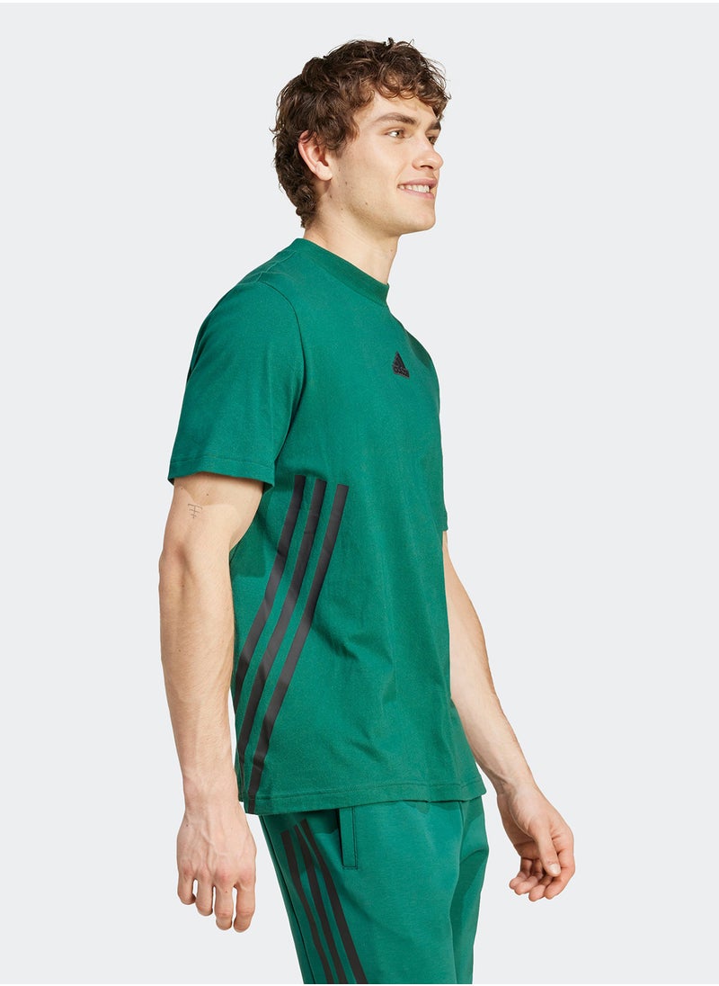 Adidas - Future Icon 3 Stripe T-Shirt - Image 1