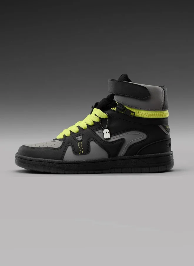 The Souled Store  2 in 1 Convertible High-Top Sneakers  | Best Price UAE