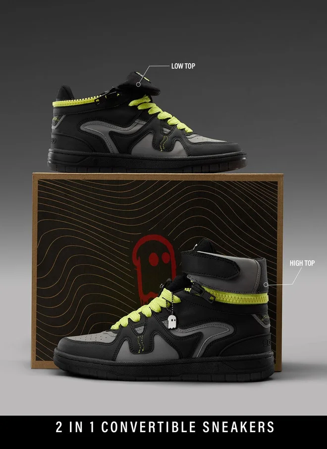 ذا سوليد ستور 2 in 1 Convertible High-Top Sneakers