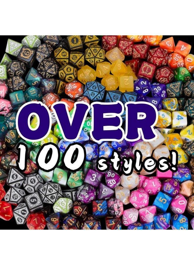 QMAY Polyhedral Dice - 8PCS Mystery Dice Set, Various Styles DND Dice, Random D&D Dice Patterns & Dice Bag, DND Gifts, Suitable for Dungeons and Dragons, RPG, MTG,Role Playing Table Game - Image 3