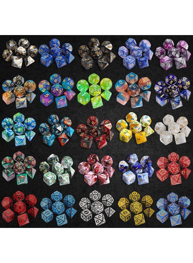 QMAY Polyhedral Dice - 8PCS Mystery Dice Set, Various Styles DND Dice, Random D&D Dice Patterns & Dice Bag, DND Gifts, Suitable for Dungeons and Dragons, RPG, MTG,Role Playing Table Game - Image 5