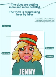YOUGE Who Is It Board Game Funny Guess Who Cards Game Guess Who I Am Family Guessing Games Toys Desktop Educational Game for Kid  - Image 2