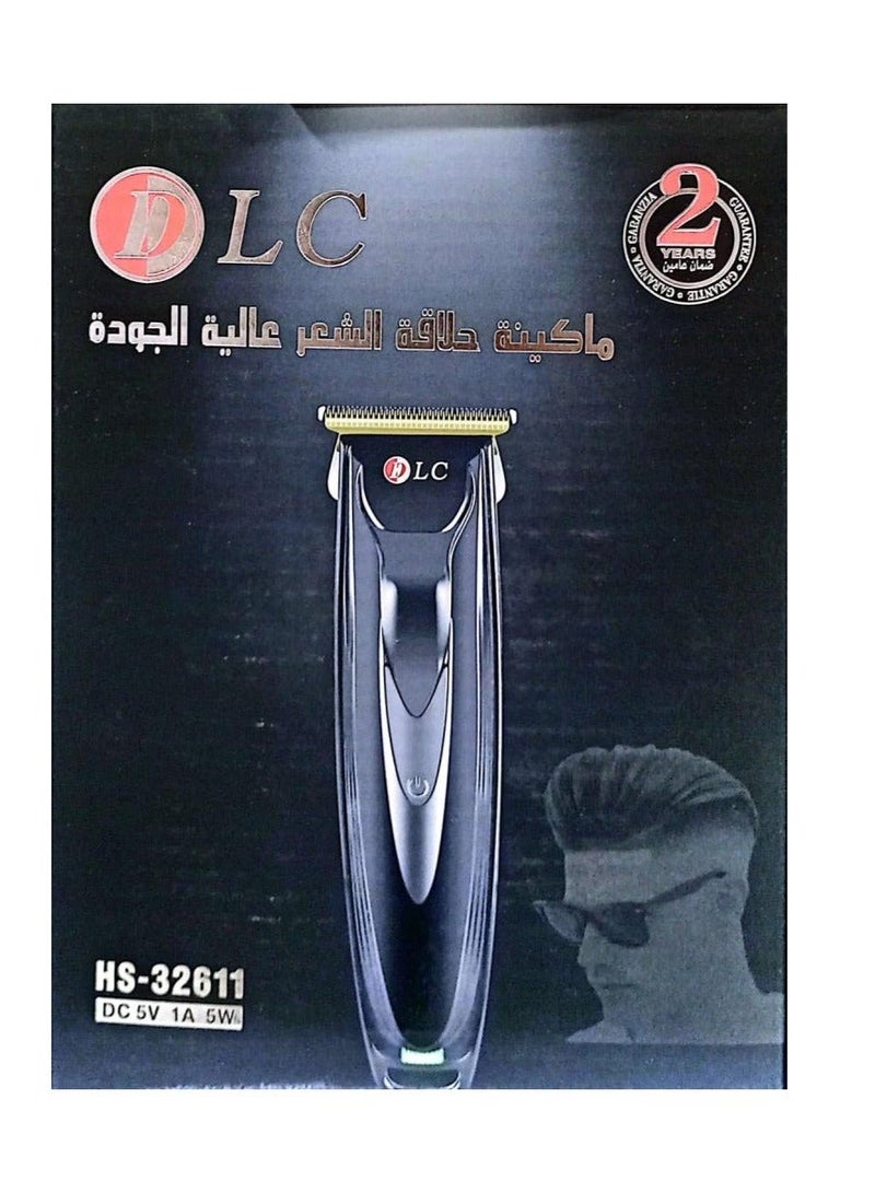 دي إل سي  ماكينة حلاقة شعر عالية الجودة قابلة لإعادة الشحن DLC-HS-32611