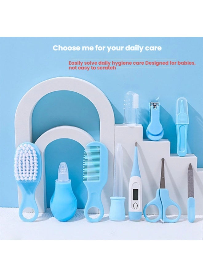 Baby Care Newborn Baby Care Set 12 Gentle Scratch Free Tools for Daily Hygiene Safety and Hassle Free Baby Grooming - Image 1