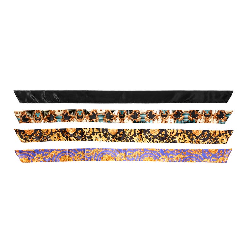 Red by Kiss Edge Laying Scarf Wrap for Hair Edge Silky Satin Scarf 4 PACK - Image 3