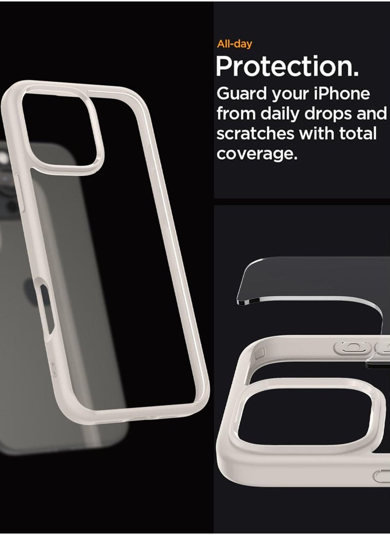 Spigen Ultra Hybrid iPhone 16 Pro Max Case Cover (2024) - Natural Titanium  - Image 5