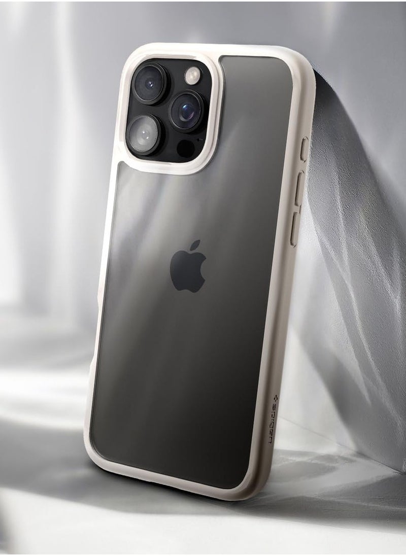 Spigen - Ultra Hybrid iPhone 16 Pro Max Case Cover (2024) - Natural Titanium - Image 1