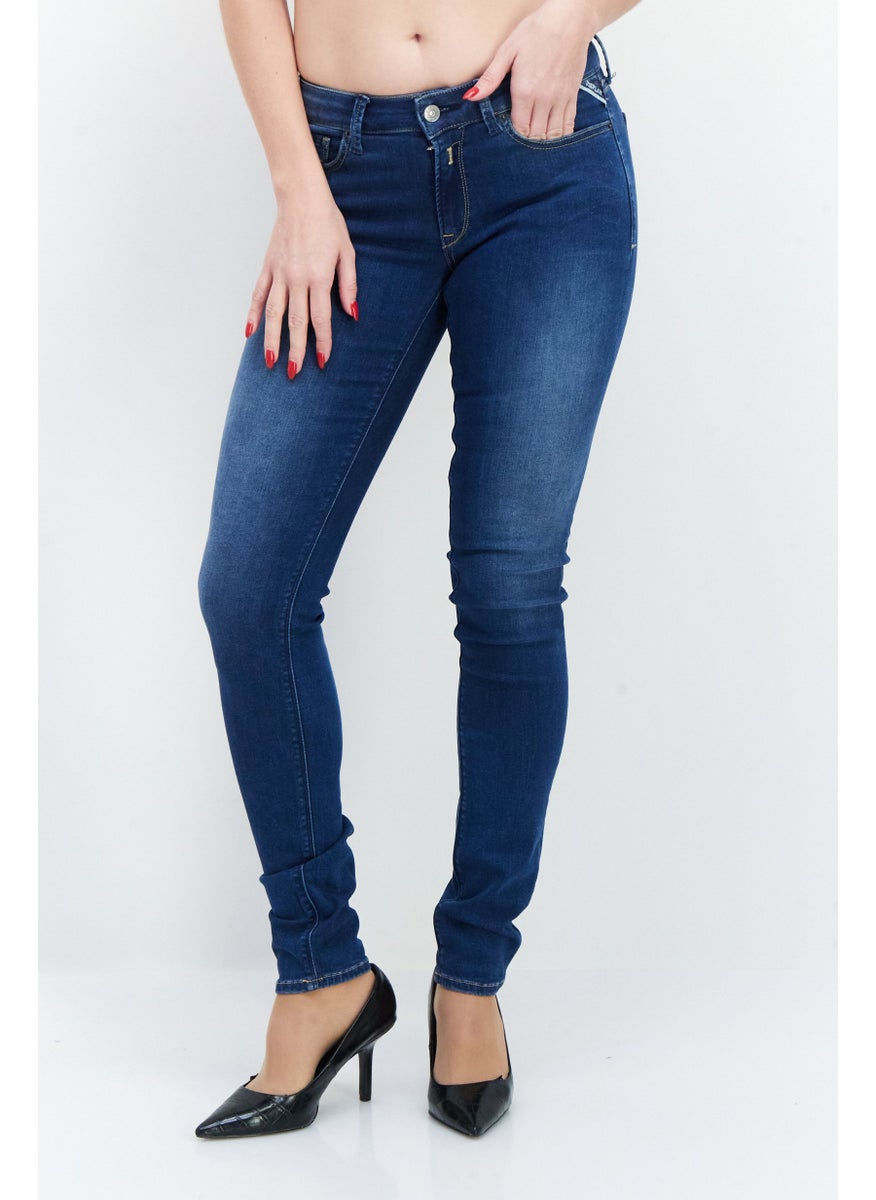 Women Skinny Fit Washed Stretchable Jeans, Mid Indigo - pzsku/Z16191028ABD975038407Z/45/_/1727792242/d61c44ba-9001-491c-92dd-d0480b3ccb4a