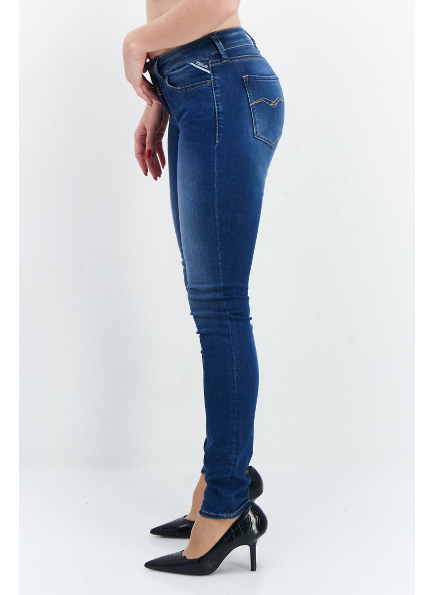 Women Skinny Fit Washed Stretchable Jeans, Mid Indigo - pzsku/Z16191028ABD975038407Z/45/_/1739110553/5549533c-a212-48f2-ac20-727fe0b5f474