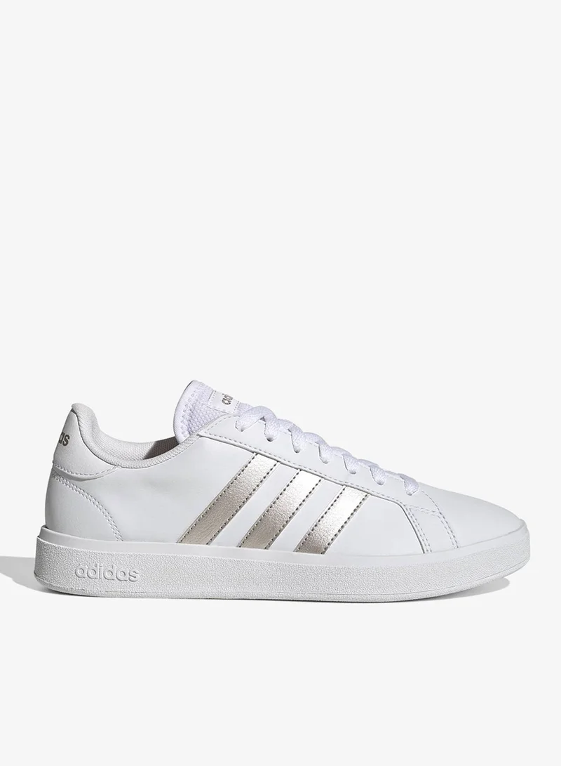Adidas White Grand Court TD Lifestyle Court Casual Shoes for Women | Best Price UAE