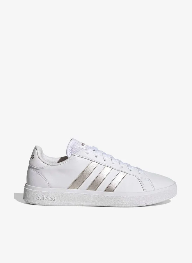 Adidas White Grand Court TD Lifestyle Court Casual Shoes for Women | Best Price UAE