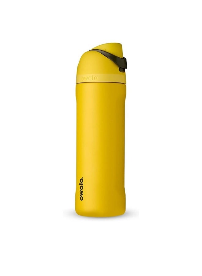 Owala 24 oz 710 ml Harry Potter FreeSip Insulated Stainless Steel Water Bottle, Hufflepuff Yellow - Image 3