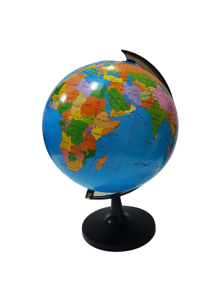 21.4 cm Arabic Educational Globe  - Image 2