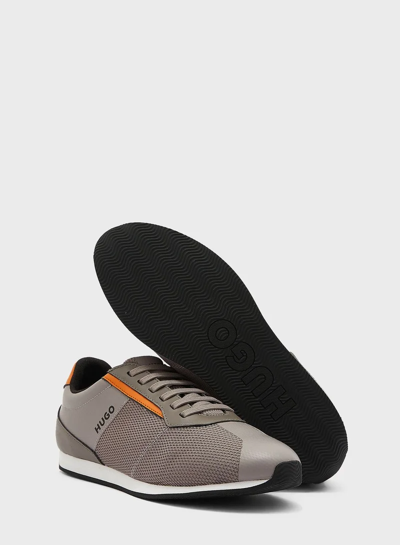 HUGO Lace Up Low Top Sneakers