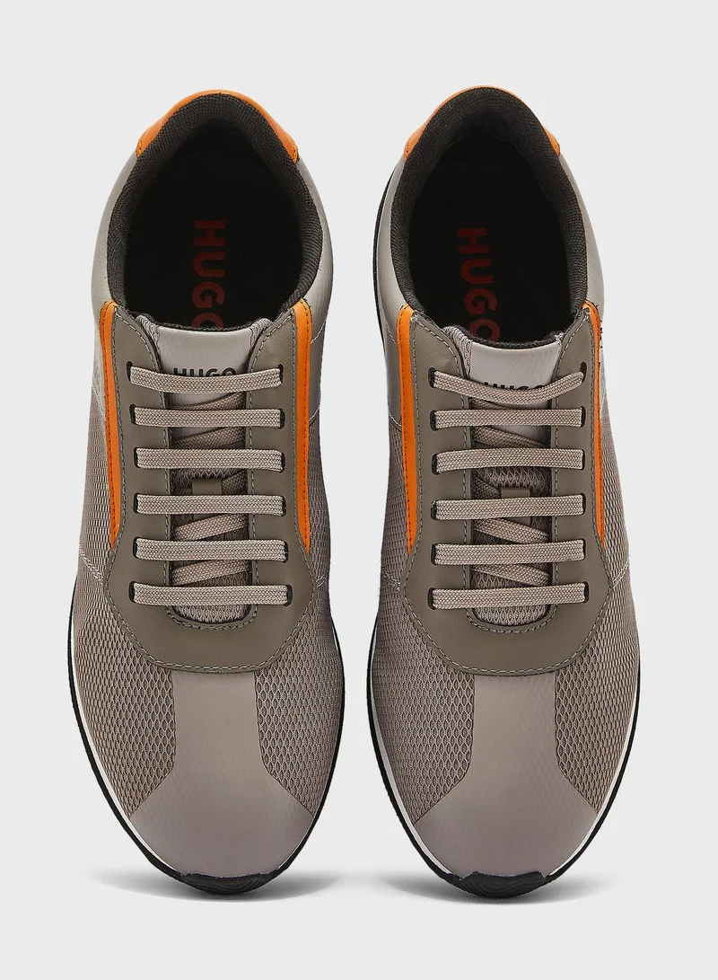 HUGO Lace Up Low Top Sneakers