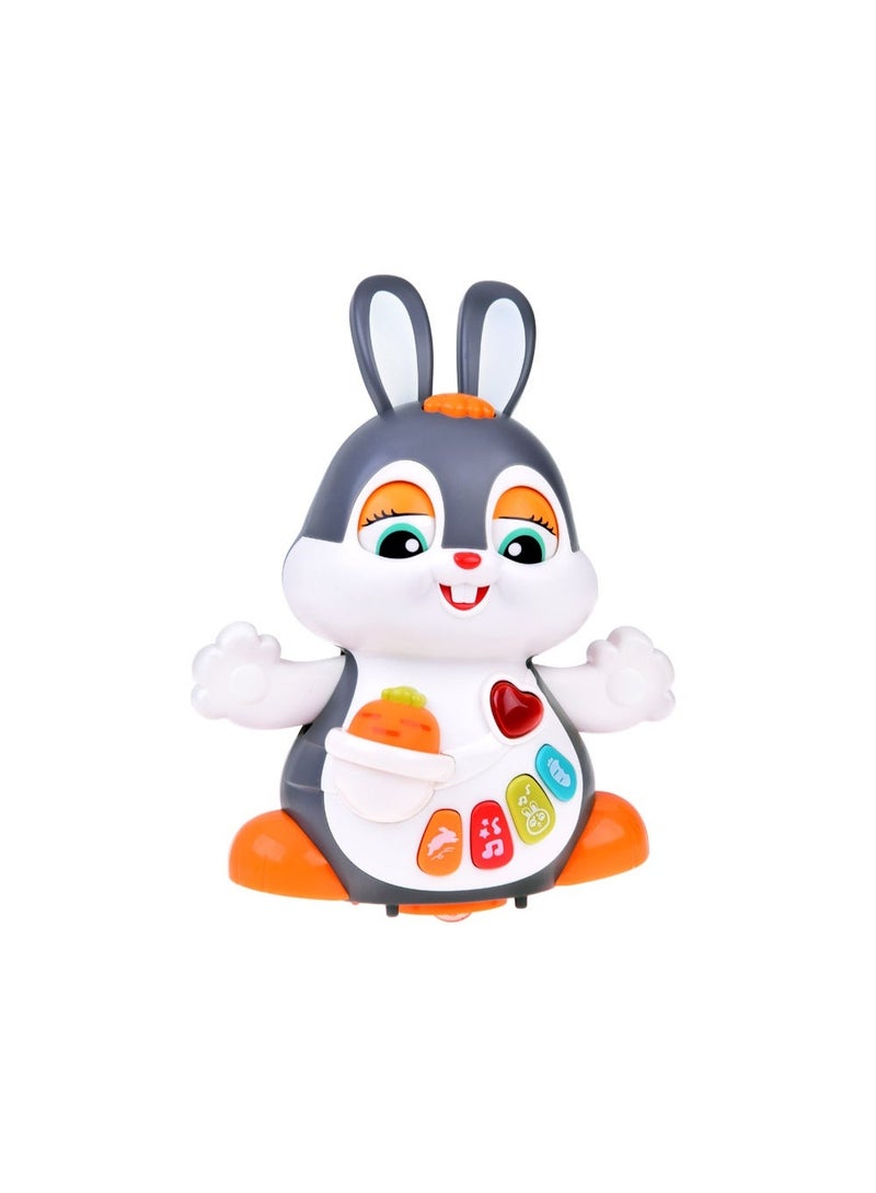 Hola Dancing Bunny - Interactive Toy with Music, Dancing, Flapping Ears, and Sound Effects, Promotes Crawling, Motor Skills, and Cognitive Development for Toddlers 12M+ - Image 2
