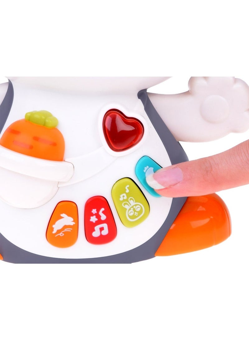 Hola Dancing Bunny - Interactive Toy with Music, Dancing, Flapping Ears, and Sound Effects, Promotes Crawling, Motor Skills, and Cognitive Development for Toddlers 12M+ - Image 3