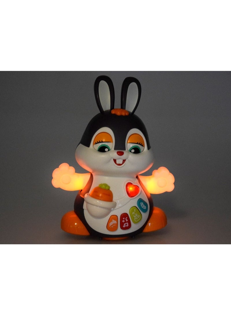 Hola Dancing Bunny - Interactive Toy with Music, Dancing, Flapping Ears, and Sound Effects, Promotes Crawling, Motor Skills, and Cognitive Development for Toddlers 12M+ - Image 5