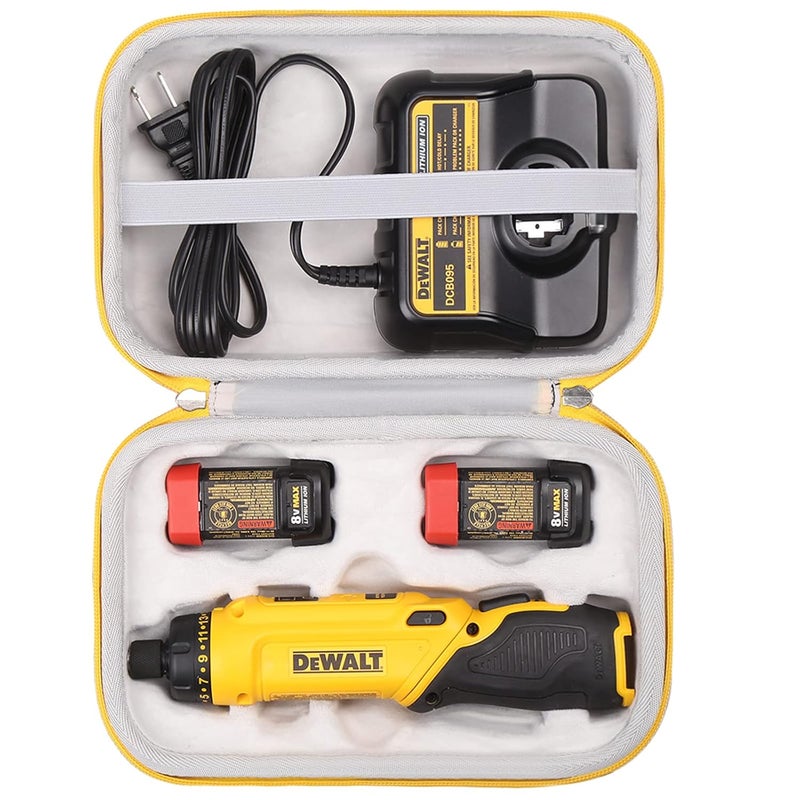Aproca Hard Storage Travel CaseFit for DEWALT DCF682N1 DCF680N2 8V MAX Cordless Screwdriver Kit - Image 1