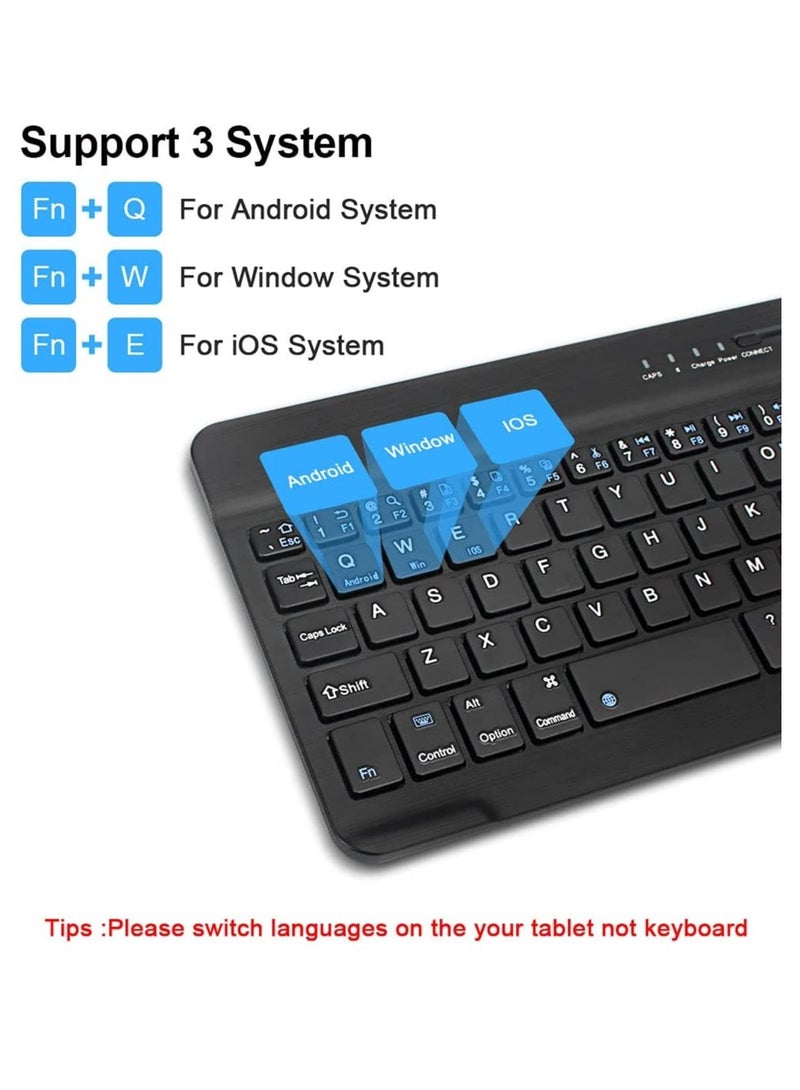 ELTRAZONE 3-System Switch Multi-Language Universal Type Laptop BT Keyboard Mouse Suit - Image 3