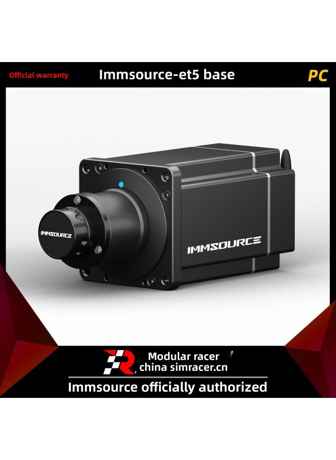 ماركة غير محددة IMMSOURCE محرك سيرفو المباشر ET5 عزم الدوران 17NM لعبة سباق عجلة القيادة محاكاة قاعدة مجموعة كاملة-لون المنتج: قاعدة القاعدة  - Image 2