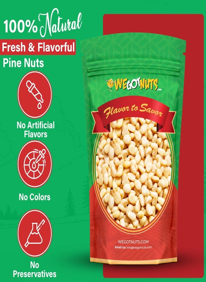 We Got Nuts - Raw Whole & Natural Pine Nuts 3 Lbs (48oz)– Premium Quality Fresh Kosher Pine Nuts - Natural & Healthy Snack – Great For Cooking, Pesto, Salads & More - Image 3