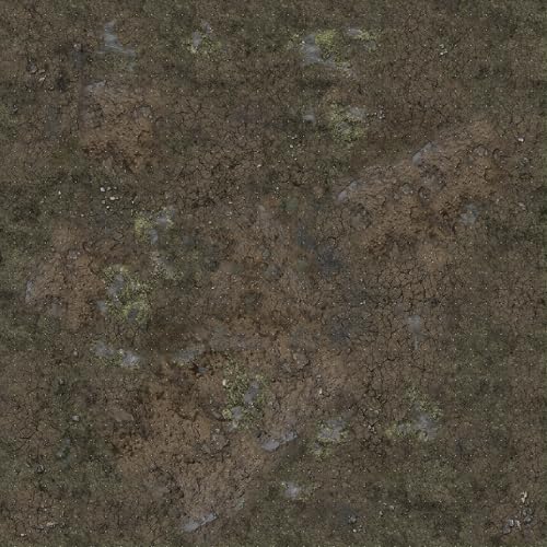 Battle Systems Muddy Streets Gaming Mat 3x3 Grid - Image 5