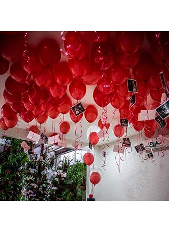 Balloonistics Latex Balloons for Party Decorations - Pack of 25 (Red)  - Image 2