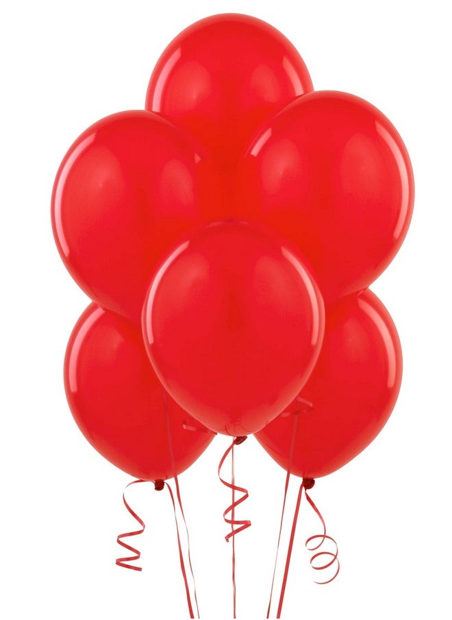 Balloonistics Latex Balloons for Party Decorations - Pack of 25 (Red)  - Image 1