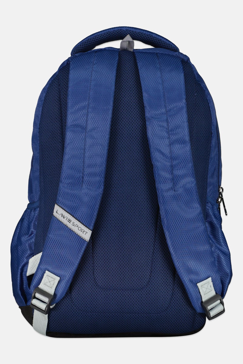 Lavie Men Brand Logo Backpack, Blue - Image 2