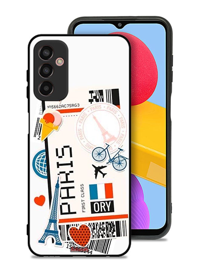 Tolwak Samsung Galaxy M23 Protective Case Cover Paris Sticker - Image 1