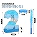 Birchio Number 2 Pinata Bundle with a Blindfold and Bat162 x 112 x 4 Inches Perfect for Boys and Girls Birthday Party Supplies Blue Theme Birthday Decoration - Image 4