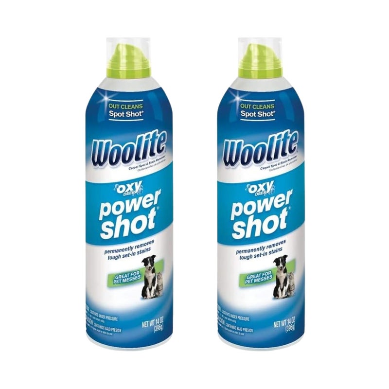 Woolite Bissell Woolite Oxy Deep Power Shot Fresh Scent Carpet Cleaner 14 oz. Liquid, Pack of 2 - Image 5