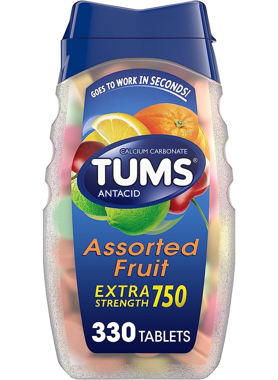 Tums TUMS Antacid Chewable Assorted Fruit Flavors - 330 Count | Best Price ...