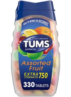 TUMS Antacid Chewable Assorted Fruit Flavors - 330 Count  - Image 1