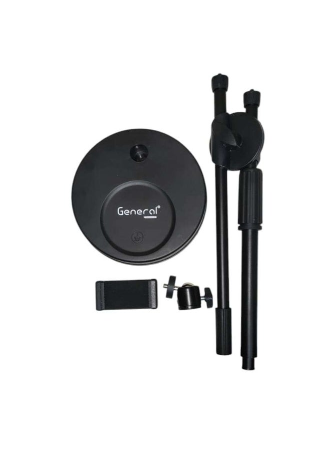 عام Generic Microphone Stand with Phone Holder TS-1 - Image 2