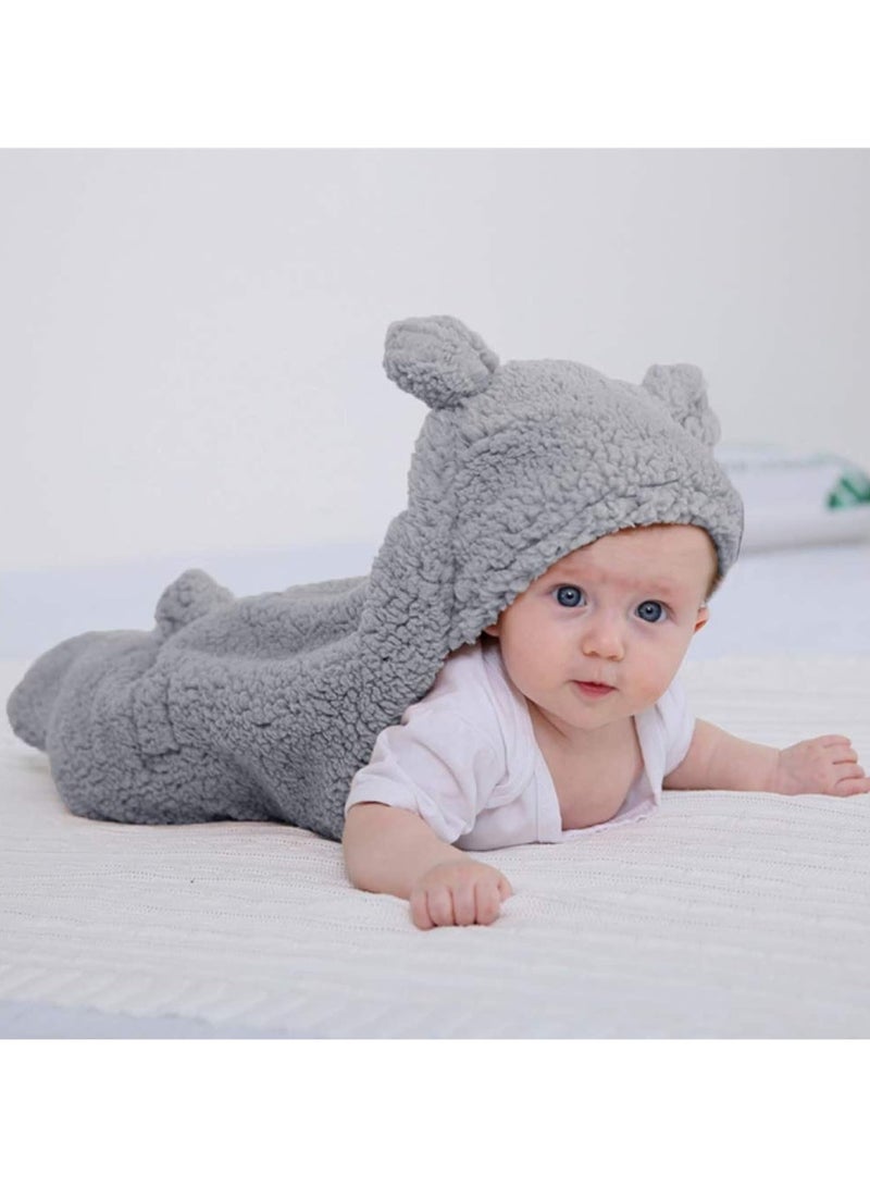 Swaddle Blanket Ultra Soft Plush Essential Receiving Swaddling Wrap for Infants 0 to 6 Month - Image 3