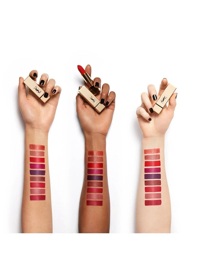 Yves Saint Laurent Rouge Pur Couture Pure Color Satiny Radiance 3.8 جرام - 93 Rouge Audacieux - Image 5