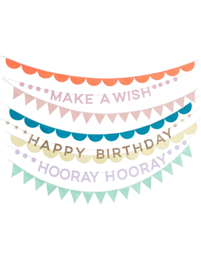 Rainbow Birthday Garland