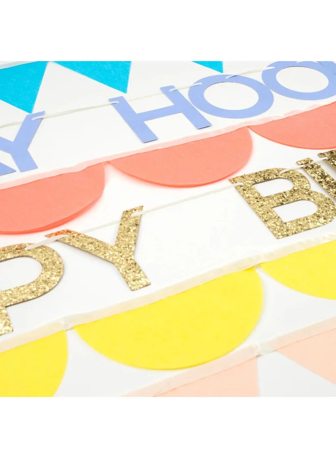 Meri Meri  Rainbow Birthday Garland  | Best Price UAE