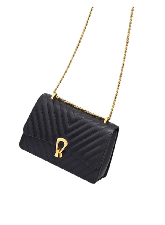 viney 026 Summer New Arrival Women's Crossbody Bag & Underarm Bag, Premium Genuine Leather Shoulder Bag with Chain - Image 4